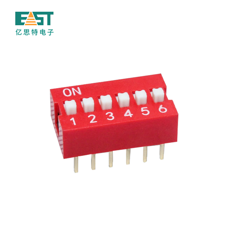 DS Switch red/blue color flat button