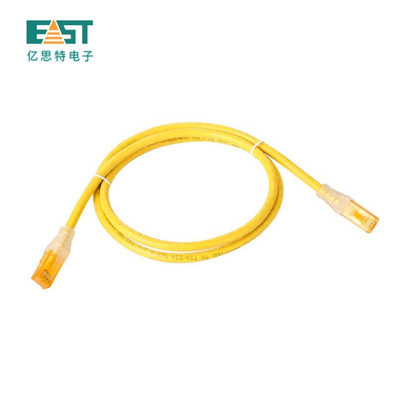 Patch cable, crystal head